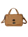 Zanellato Postina Daily Brown Di Susa Baby Shoulder Bag In Brown