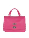 Zanellato Postina S Daily Leather Handbag In Fuchsia