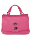 Zanellato Postina S Daily Leather Handbag In Pink