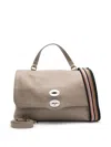 Zanellato Medium Postina Daily Giorno Tote Bag In Brown