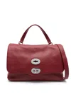 Zanellato Postina Daily Bag In Red Opera