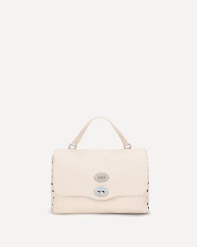 Zanellato Postina Daily Handbag Small In White