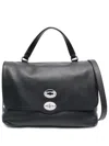 Zanellato Medium Postina Leather Shoulder Bag