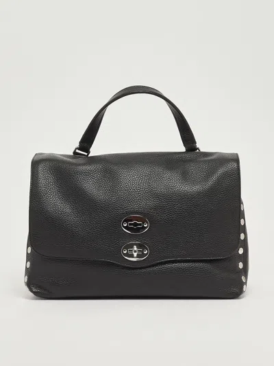 Zanellato Postina Daily M Shoulder Bag In Black