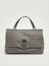 Zanellato Postina Daily M Shoulder Bag In Gray