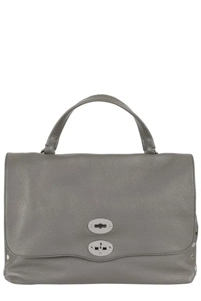 Zanellato Postina Daily Medium Bag In Gray