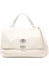Zanellato Postina Double-clasp Shoulder Bag In Neutral