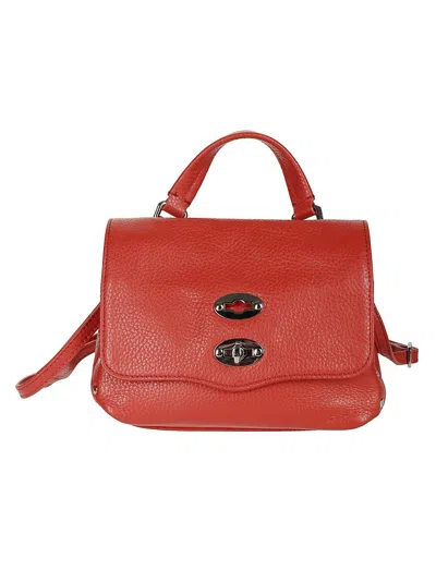 Zanellato Postina Daily Rosso Veneziano Baby Bag In Red