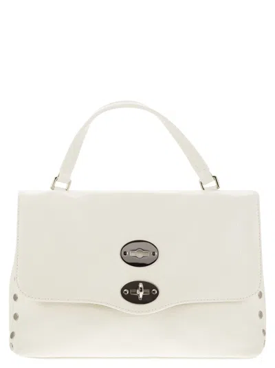 Zanellato Medium Postina Leather Bag In White
