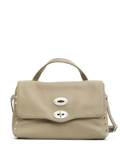 Zanellato Postina Daily S Grained Leather Tote Bag In Brown