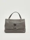 Zanellato Postina Daily S Shoulder Bag In Gray