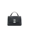Zanellato Small Leather Handbag With Adjustable Shoulder Strap