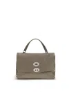 Zanellato Postina Daily Shoulder Bag In Gray