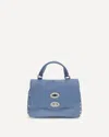 Zanellato Postina Daily Shoulder Bag In Blue