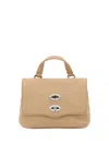 Zanellato Postina Daily Medium Leather Handbag In Brown