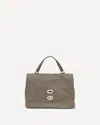 Zanellato Postina Daily Shoulder Bag In Gray