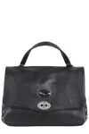 Zanellato Small Leather Handbag With Adjustable Shoulder Strap