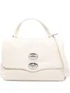 Zanellato Postina Daily Small Leather Handbag In Neutral