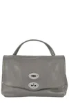 Zanellato Postina Daily Shoulder Bag In Gray