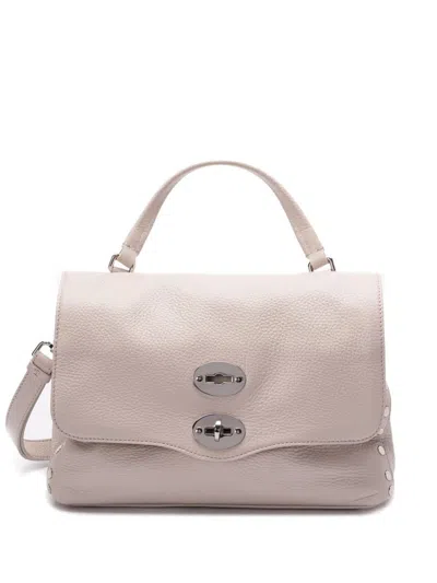 Zanellato Postina Daily Small Leather Handbag In Pink