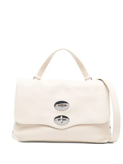 Zanellato Postina Daily Small Leather Handbag In Sand