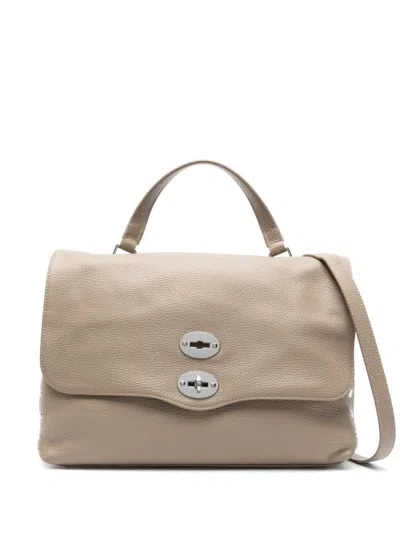 Zanellato Postina Daily Small Leather Handbag In Multi