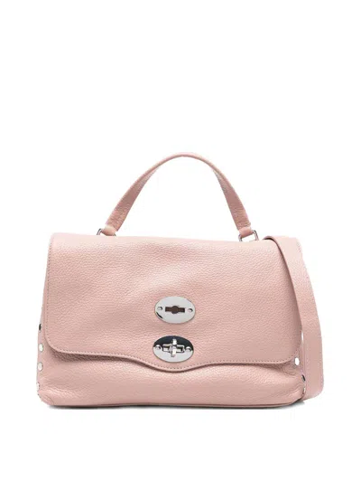 Zanellato Postina Daily Small Leather Handbag In Nude