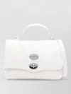 Zanellato Postina Daily Small Leather Shoulder Bag In White