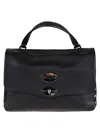 Zanellato Postina Daily Shoulder Bag In Black
