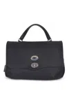 Zanellato Postina Rimboccata Tokyo Bag In Black