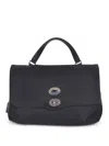 Zanellato Postina Rimboccata Tokyo Bag In Black
