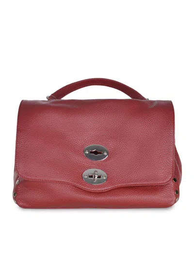 Zanellato 068010-0050000-z0940 Red Opera Postina Daily Giorno S Leather Handbag
