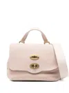 Zanellato Postina Jones Small Suede Leather Handbag
