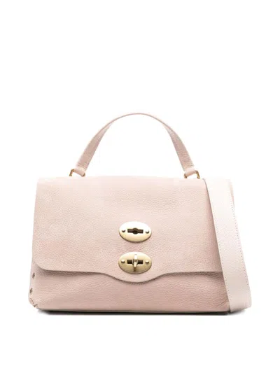 ZANELLATO POSTINA JONES BABY SUEDE LEATHER HANDBAG