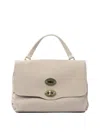 Zanellato Studded-detail Turn-lock Tote Bag In Neutral