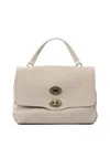 Zanellato Studded-detail Turn-lock Tote Bag In Neutral
