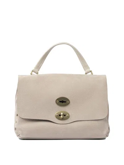 Zanellato "postina Jones" Handbag In Sand