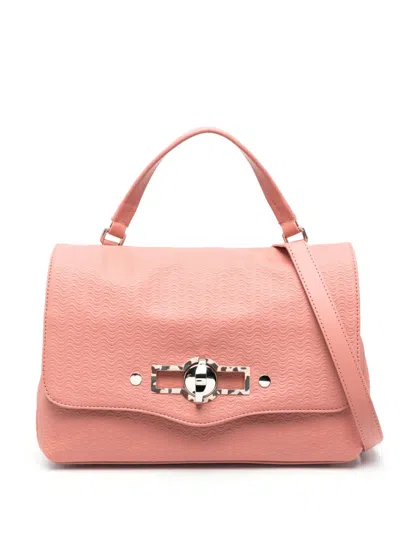 Zanellato Postina Leather Bag In Pink