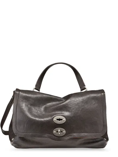ZANELLATO POSTINA LEATHER SHOULDER BAG