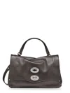 Zanellato Postina Leather Shoulder Bag In Brown