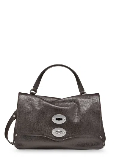 Zanellato Postina Leather Shoulder Bag In Brown