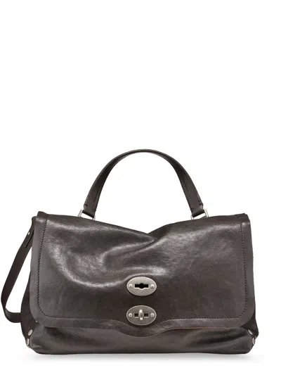 ZANELLATO POSTINA LEATHER SHOULDER BAG