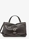 Zanellato Postina Leather Shoulder Bag In Brown