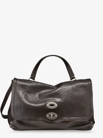 Zanellato Postina Leather Shoulder Bag In Brown