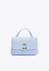 Zanellato Daily Shoulder Bag Metal Hardware In Blue
