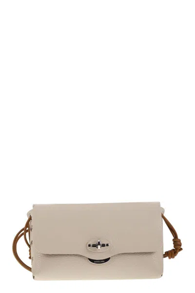 Zanellato Women's Postina Lettera - Small Leather Bag In Beige