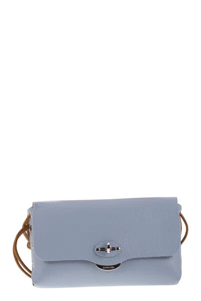 Zanellato Postina Lettera - Small Leather Bag In Blue