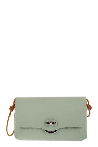 Zanellato Postina Lettera - Small Leather Bag In Green