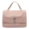 Zanellato Postina Daily Baby Leather Handbag In Pattern