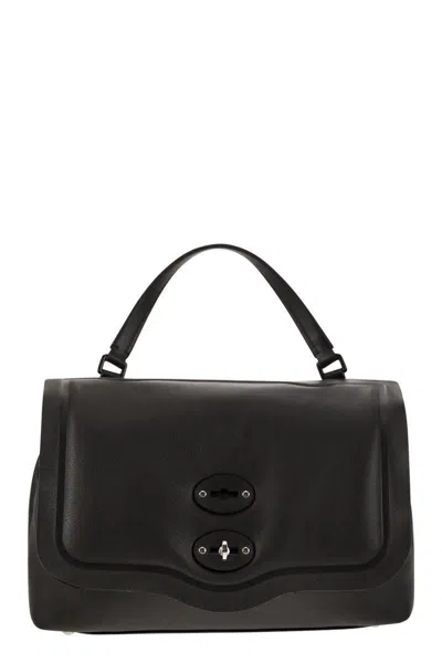 Zanellato Postina Pillow S Handbag In Black